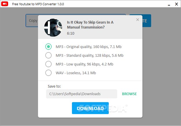 free youtube to mp3 converter download windows 10 32 bit