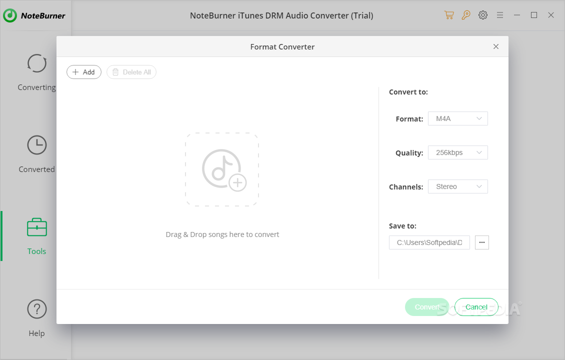 noteburner itunes drm audio converter license key
