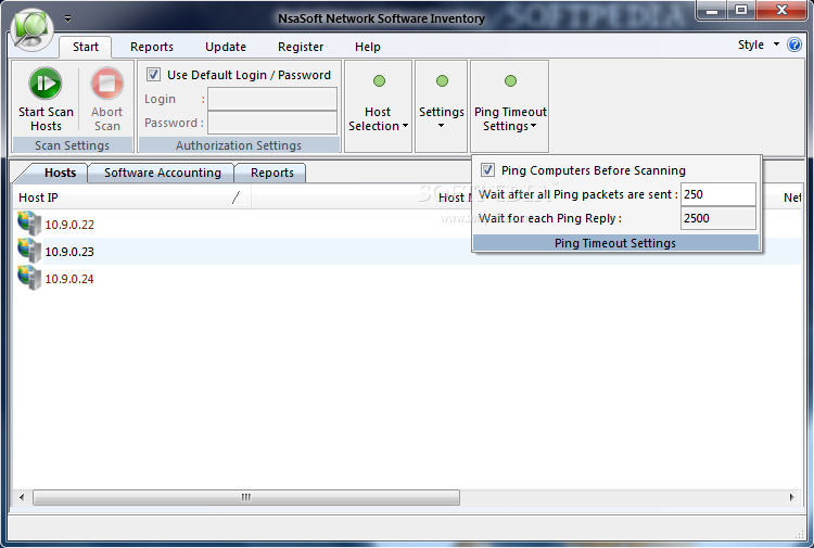 Nsasoft Network Software Inventory screenshot #5