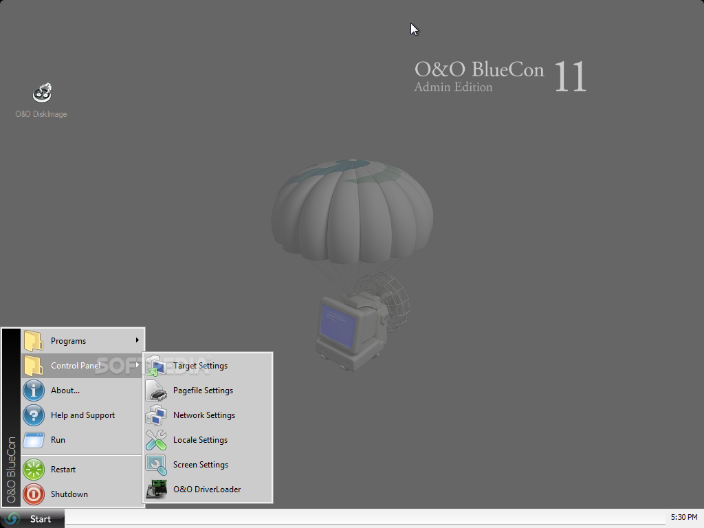 O&O BlueCon Admin Edition screenshot #1