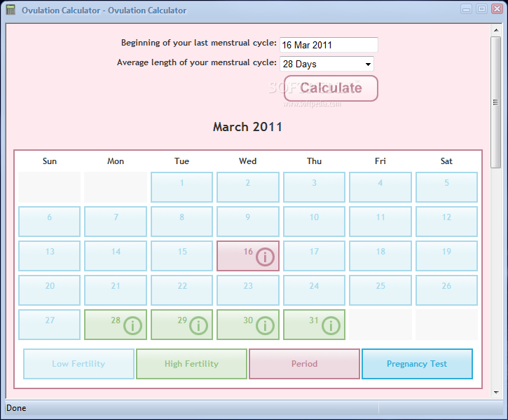 due date calculator based on ovulation
