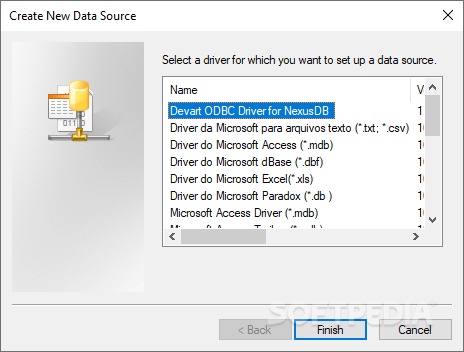 ODBC Driver for NexusDB screenshot #0
