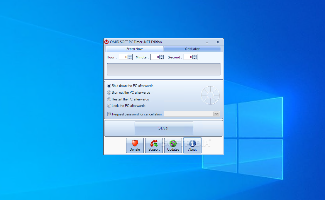 PC Timer .NET screenshot #0