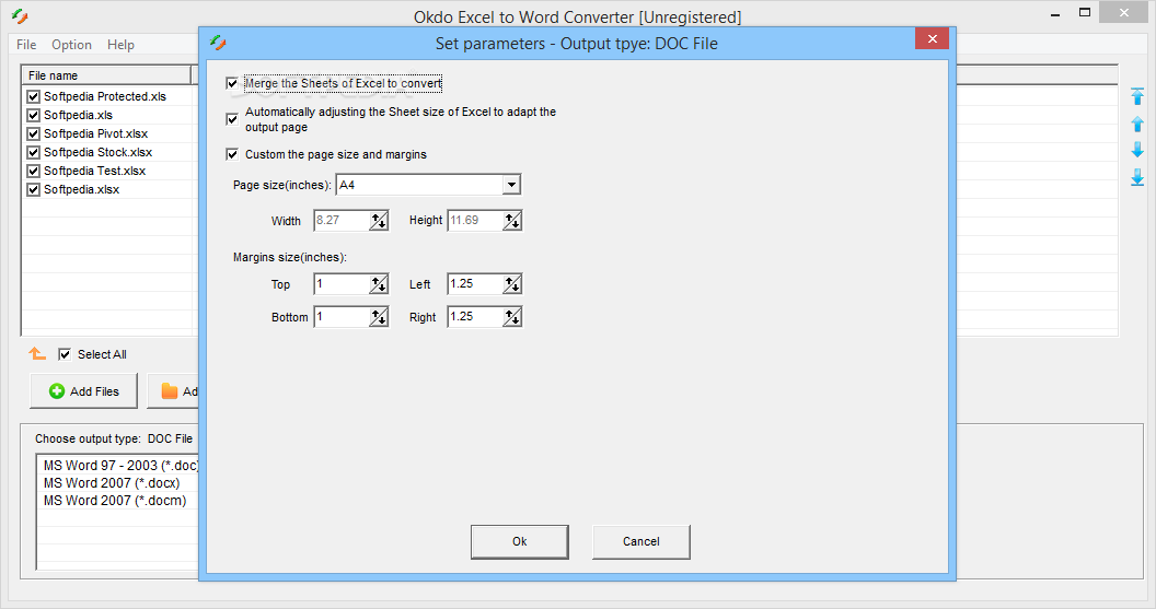 free excel to word converter download