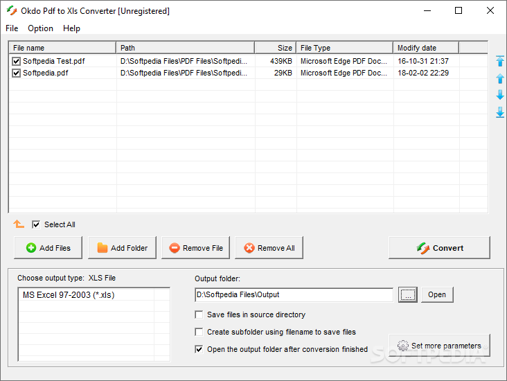 Download Okdo Pdf to Xls Converter (Windows) Free
