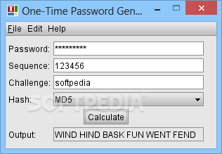 sony vaio one time password generator download