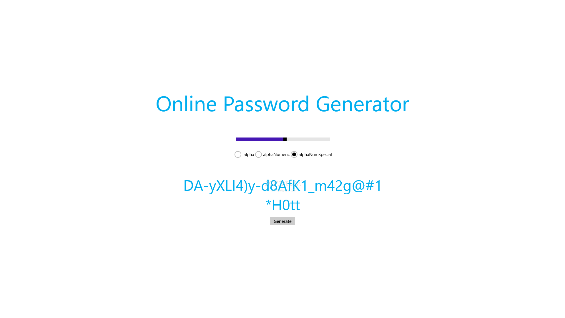 best password generator online