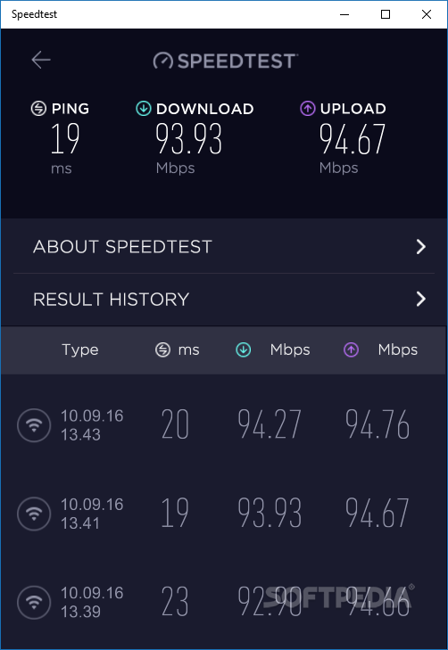 ookla test my internet speed