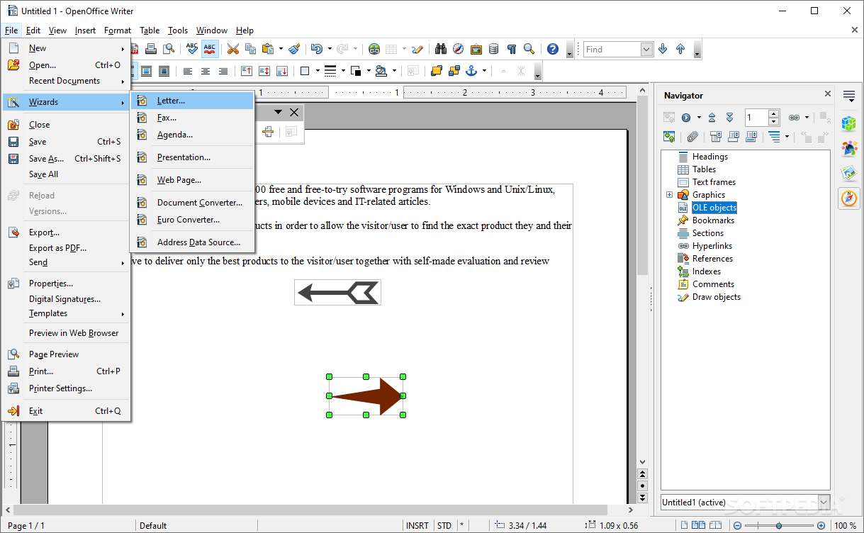 openoffice.org draw download free