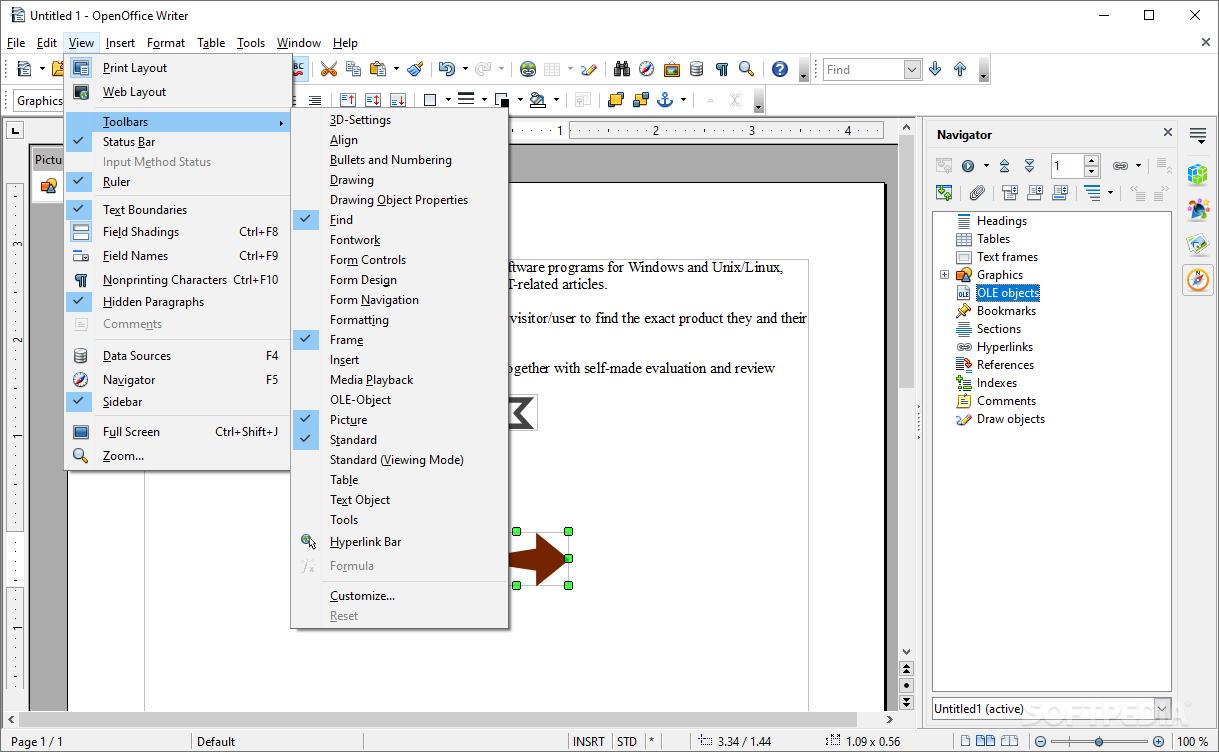 free openoffice download for vista