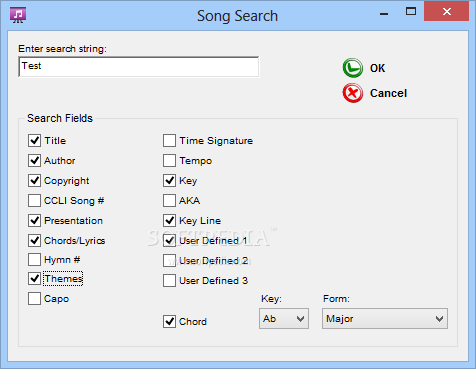 import songs opensong