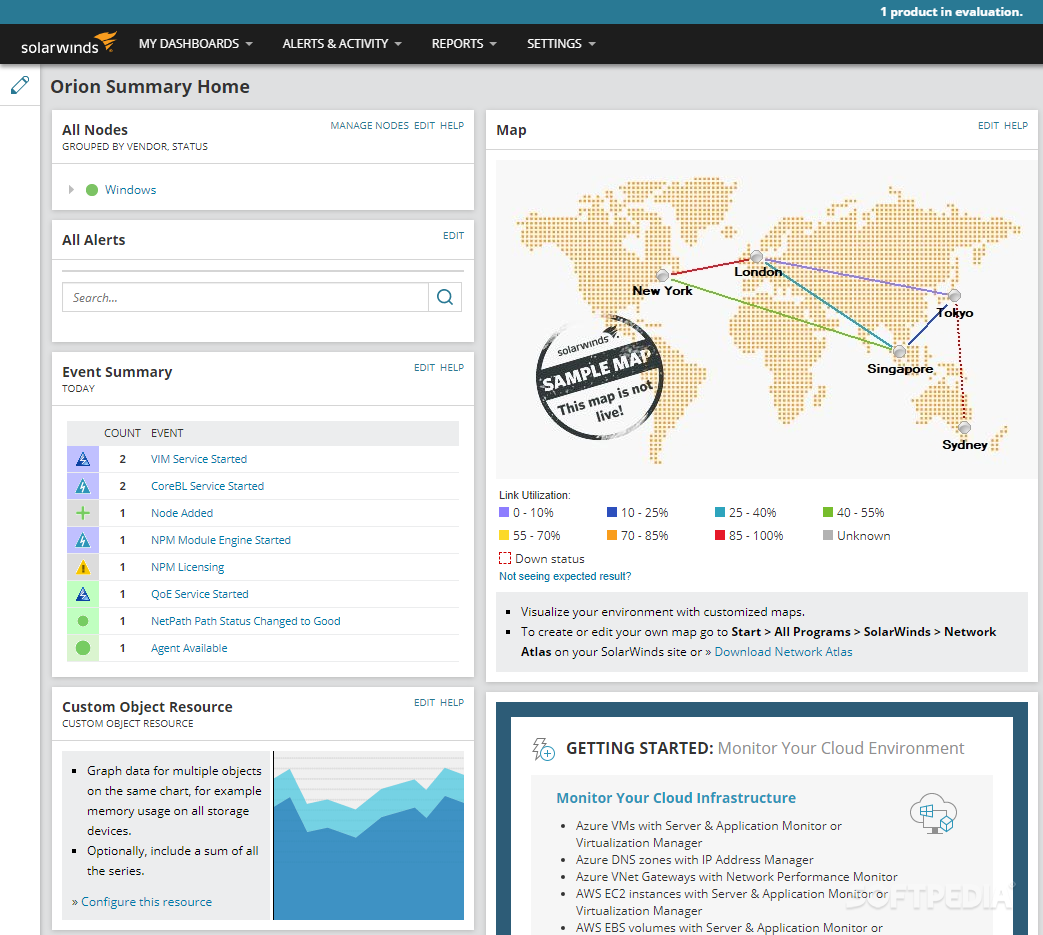 solarwinds network performance monitor free download