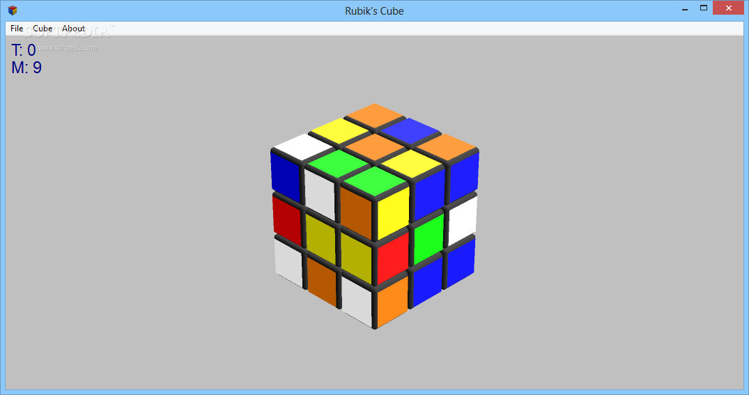 virtual rubik's cube 3x3