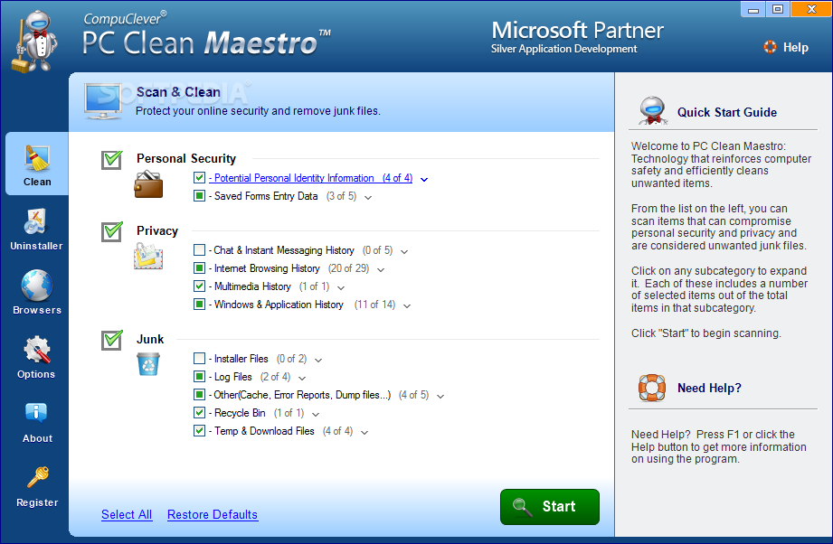 Download Download PC Clean Maestro 8.0.0.5 Free