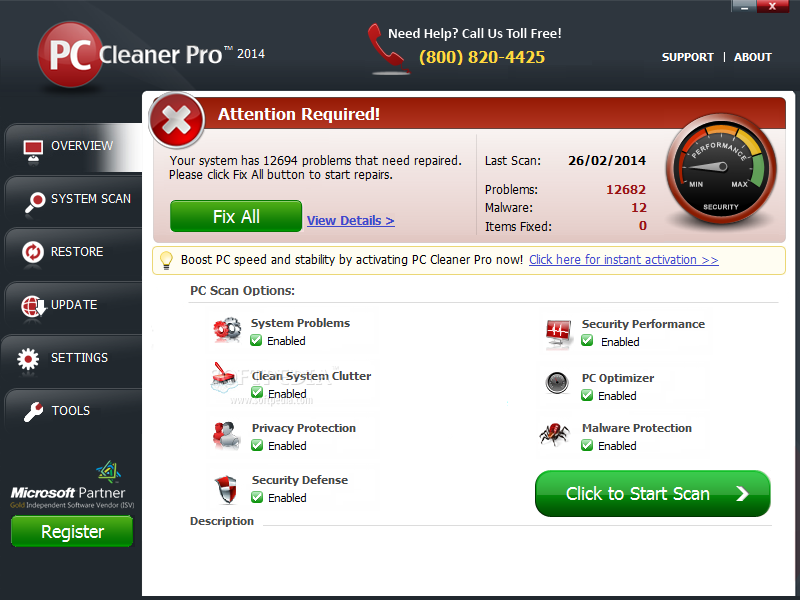 free PC Cleaner Pro 9.3.0.2
