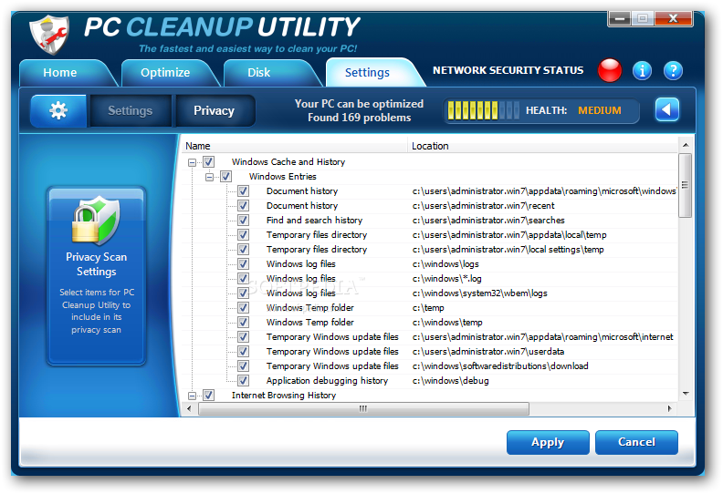 windows cleanup utility windows 7 64 bit