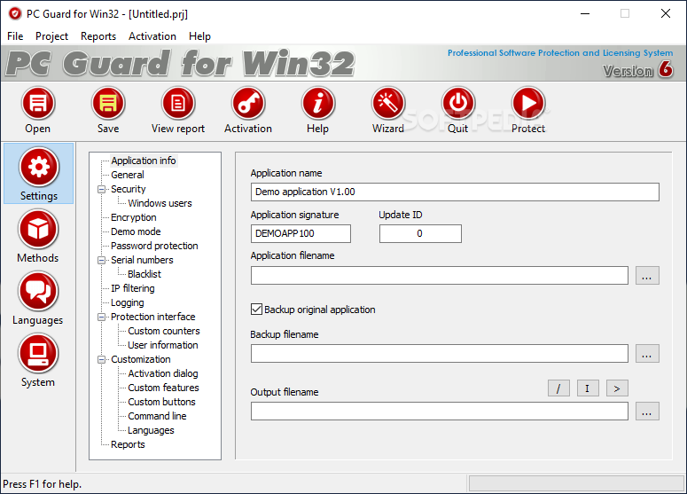 PC Guard for Win32 screenshot #0