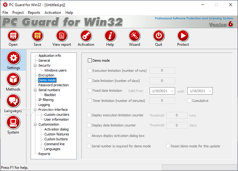 PC Guard for Win32 screenshot #4