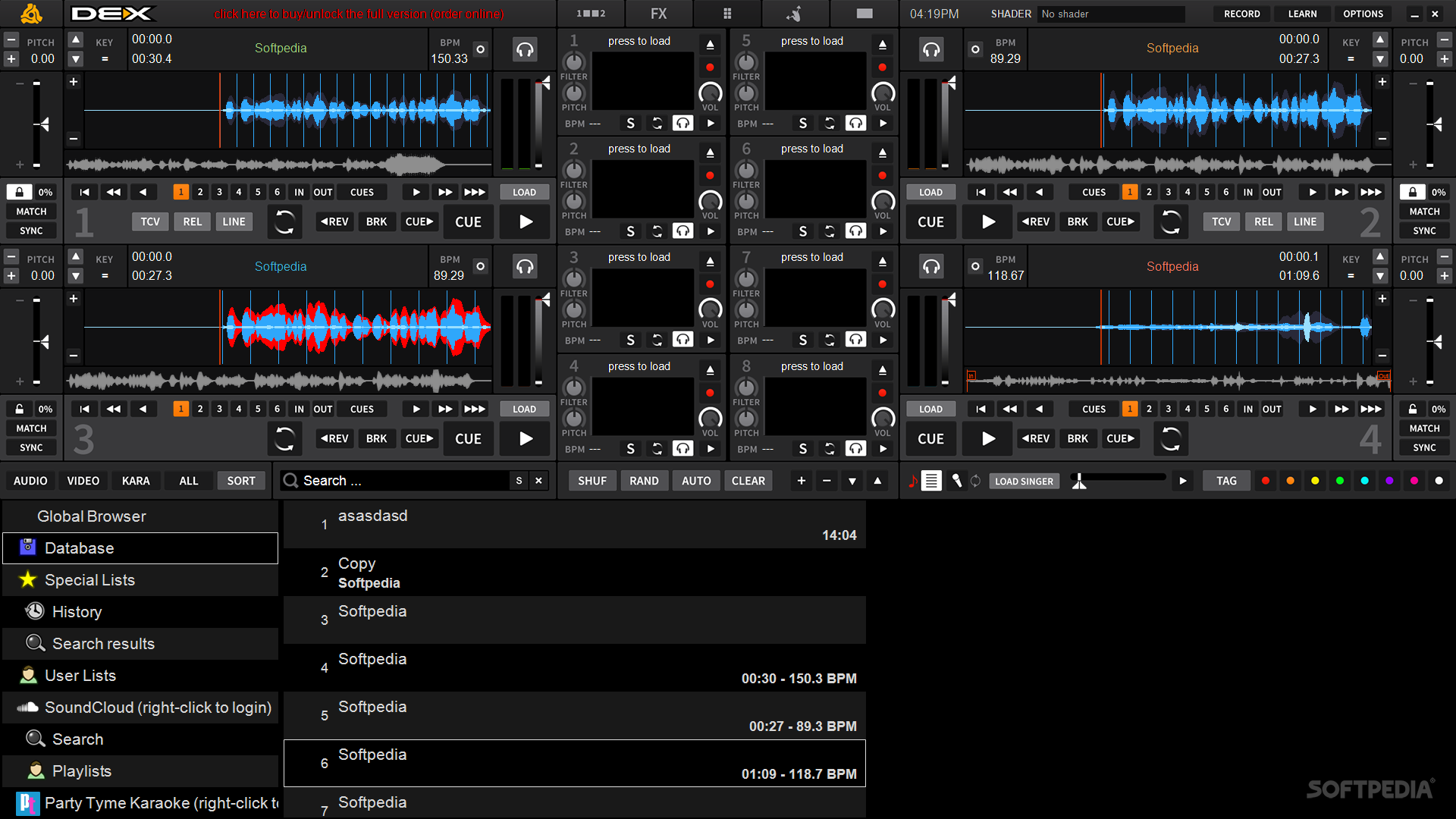 download the new version for apple PCDJ DEX 3.20.6