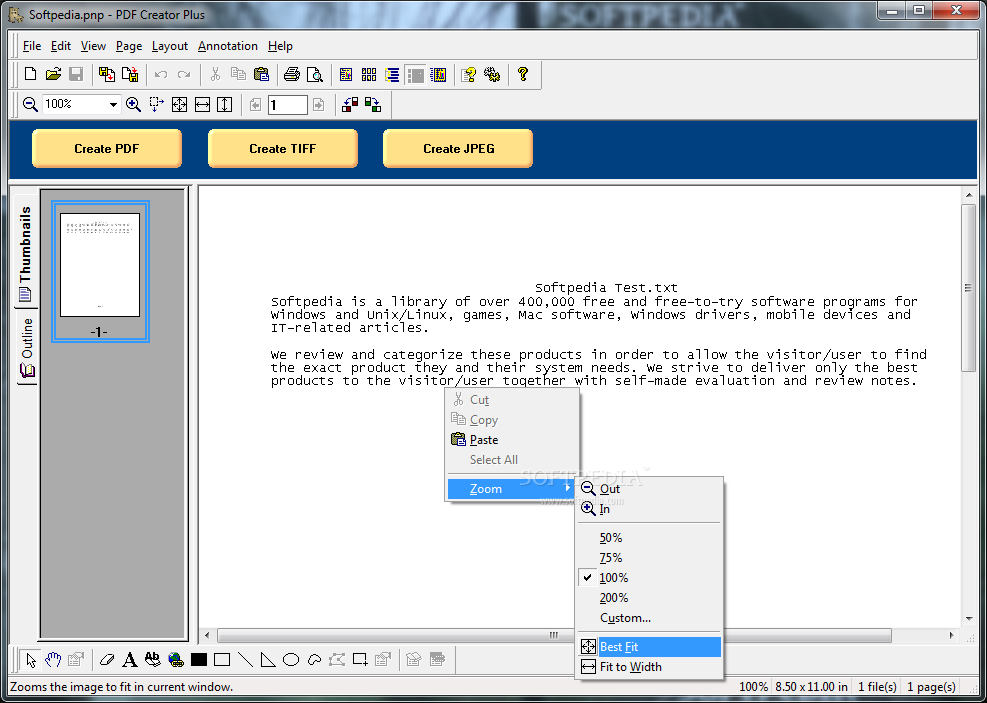 pdf creator for windows 7 64 bit
