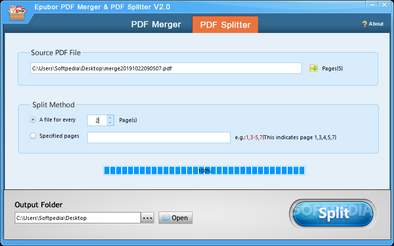 free pdf merger splitter software