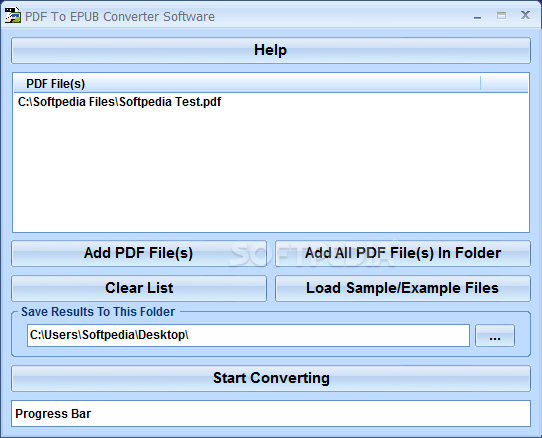 pdf to epub software free