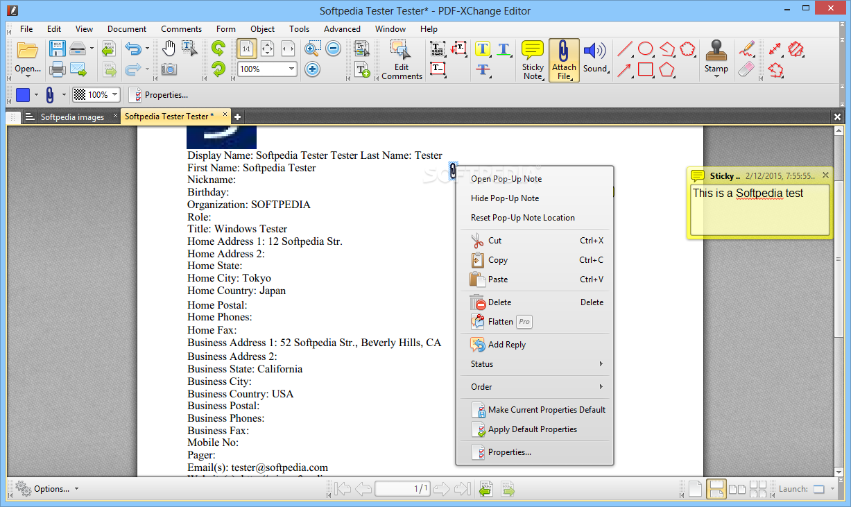 PDF XChange Editor Portable 5 - 2020年最好用的15款免費PDF檔閱讀、編輯軟體，Windows、Mac通通有