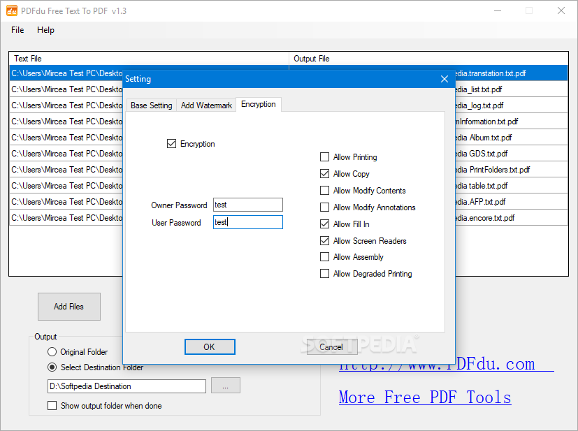 Text to PDF Converter free instal