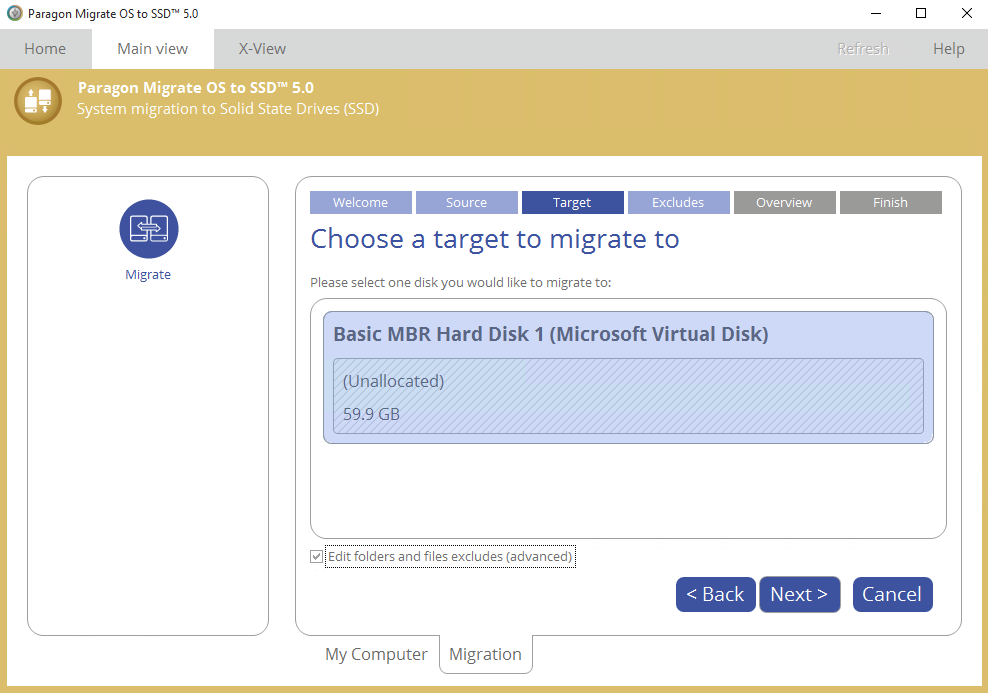 Sky skotsk Vågn op Paragon Migrate OS to SSD 5.0 (Windows) - Download