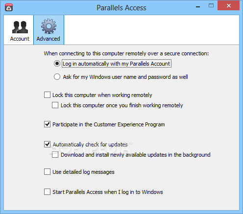 parallels access