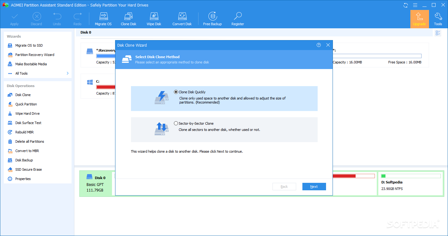 free download AOMEI Partition Assistant Pro 10.1