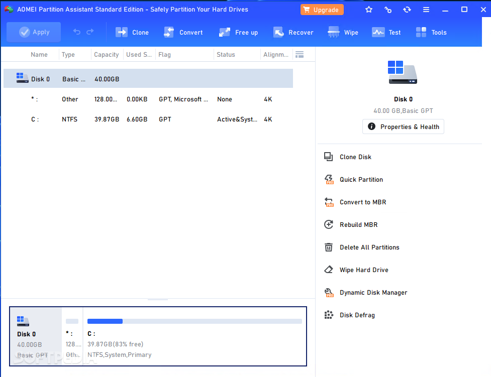 download the last version for windows AOMEI Partition Assistant Pro 10.2.2