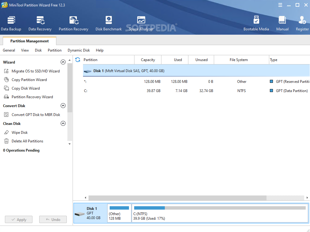 for android download MiniTool Partition Wizard Pro / Free 12.8
