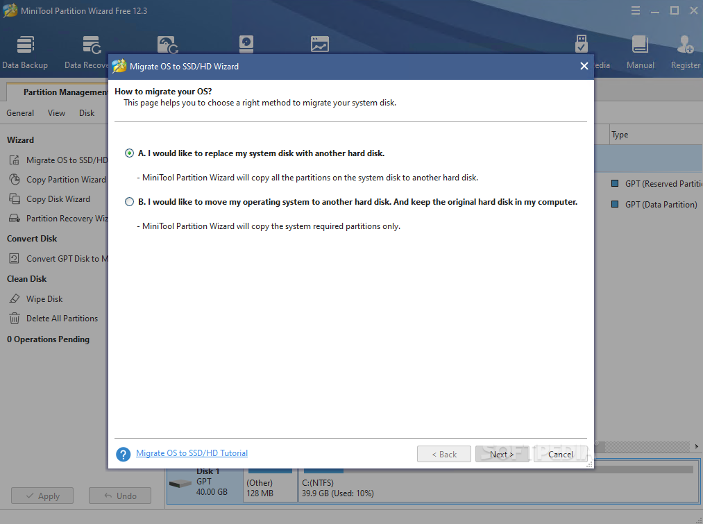 Minitool partition wizard 8 features