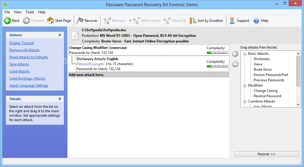 passware password recovery kit