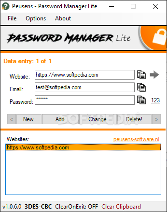 Password Manager Lite screenshot #0