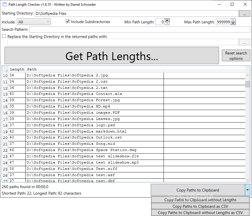 Path Length Checker screenshot #0