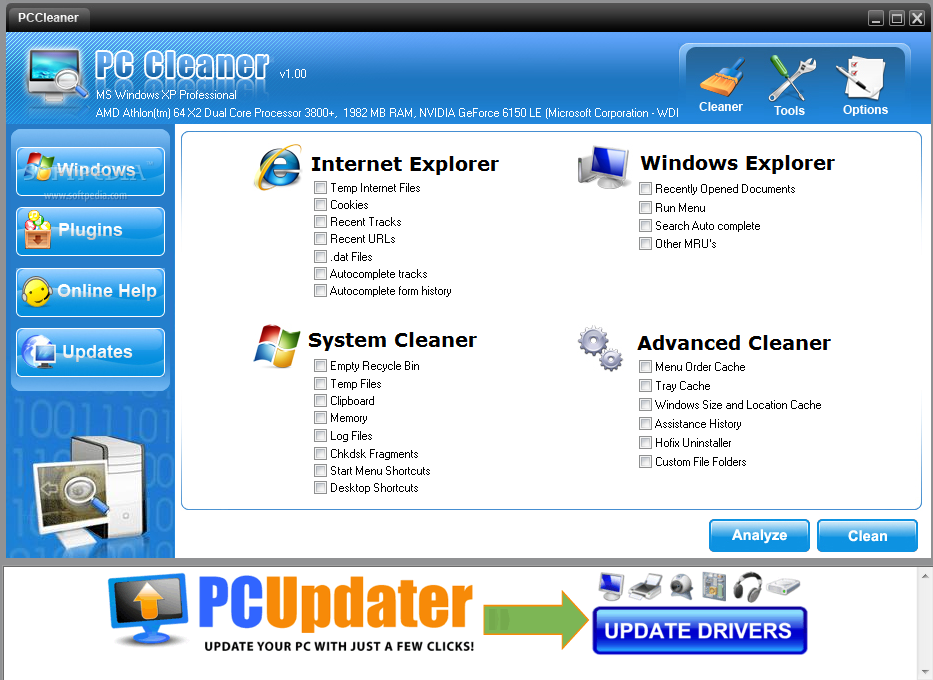 Download PC Cleaner 1.00