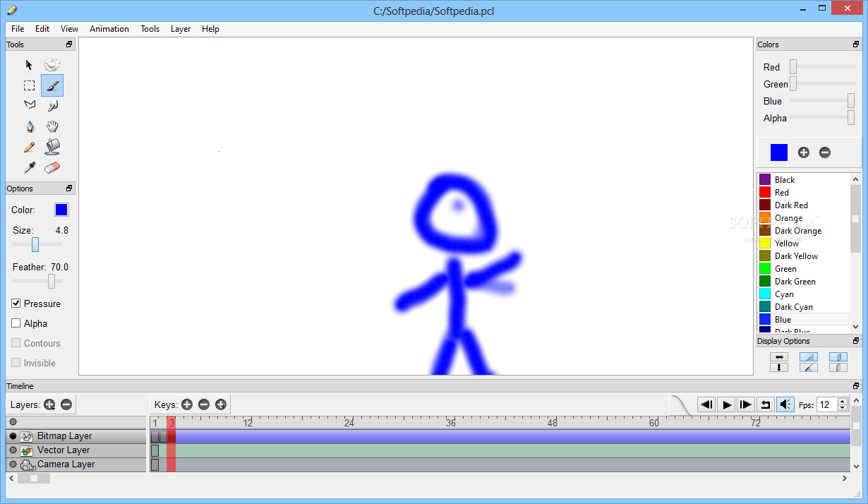 pencil 2d animation exporting
