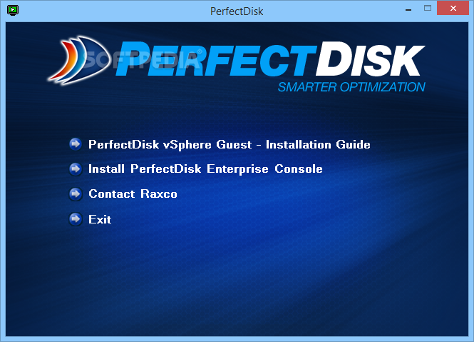 PerfectDisk vSphere screenshot #0