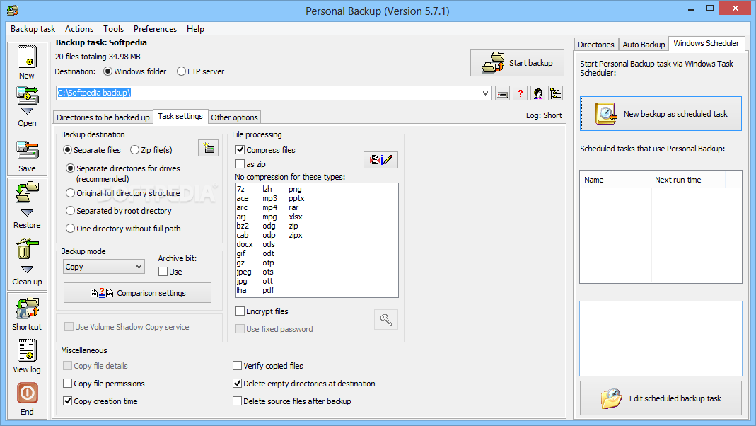Personal Backup 6.3.5.0 download the new
