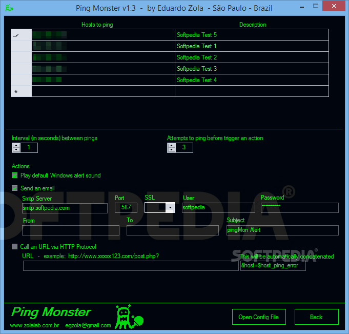 Ping Monster screenshot #1