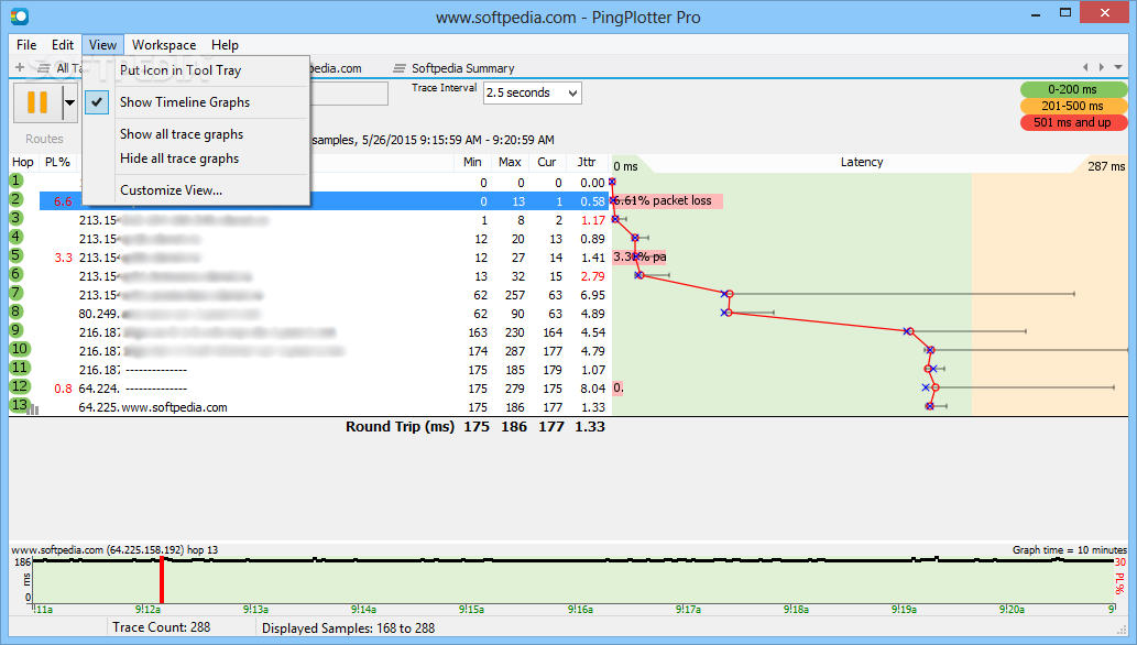 free PingPlotter Pro 5.24.3.8913 for iphone download