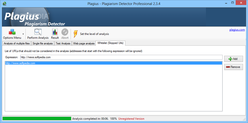 downloading Plagius Professional 2.8.6