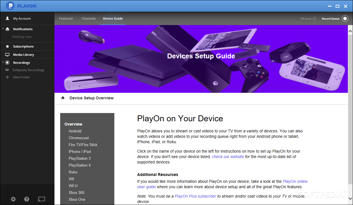 playon desktop pc app