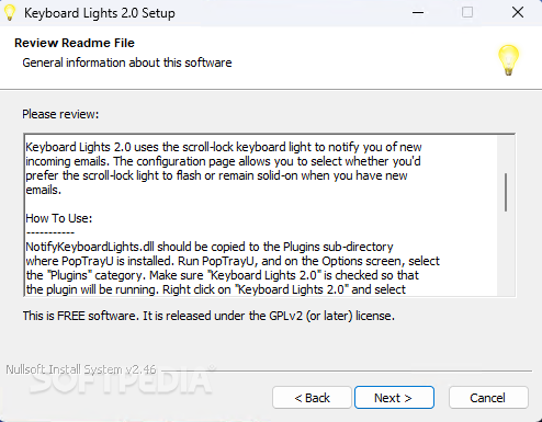 Download Download PopTrayU Keyboard Lights Plugin Free