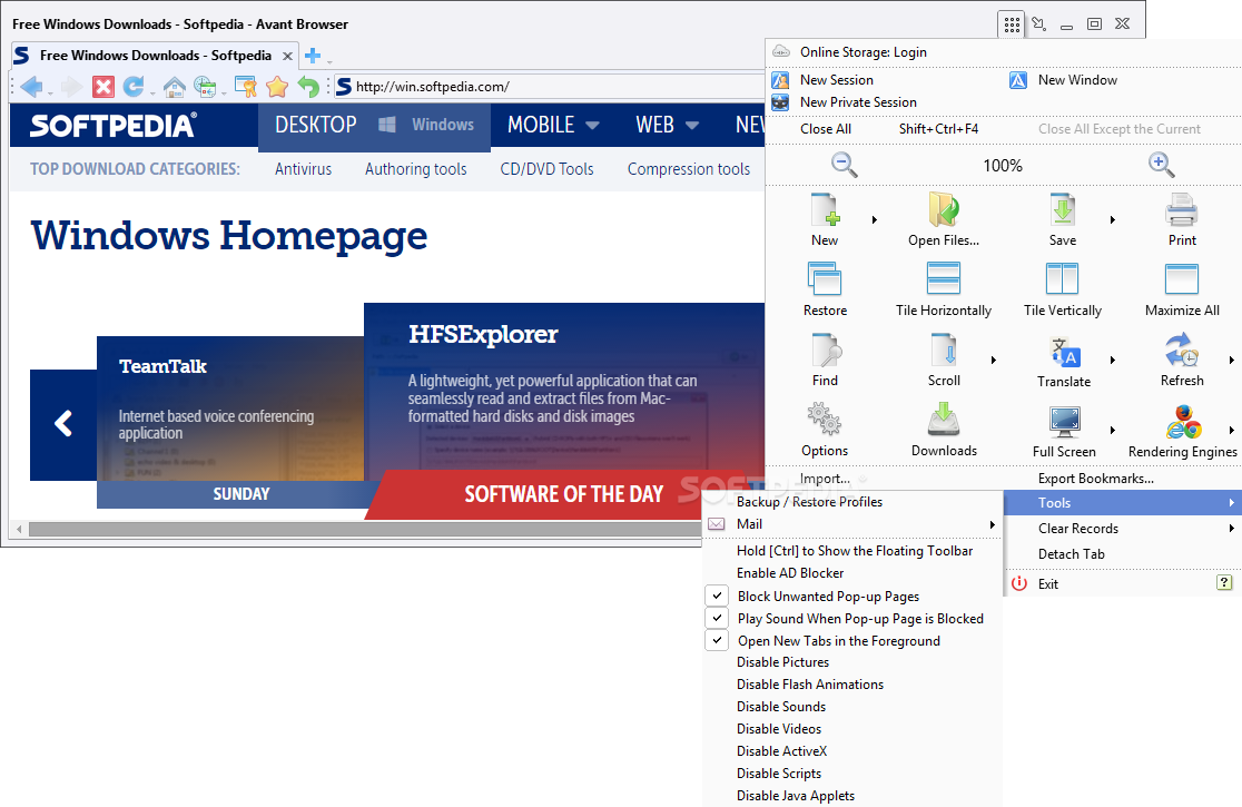 opera web browser free download for windows vista