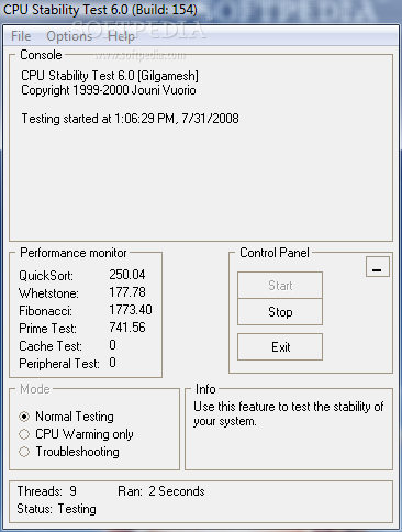 Stor mængde Forstærker Indflydelsesrig Portable CPU Stability Test (Windows) - Download & Review