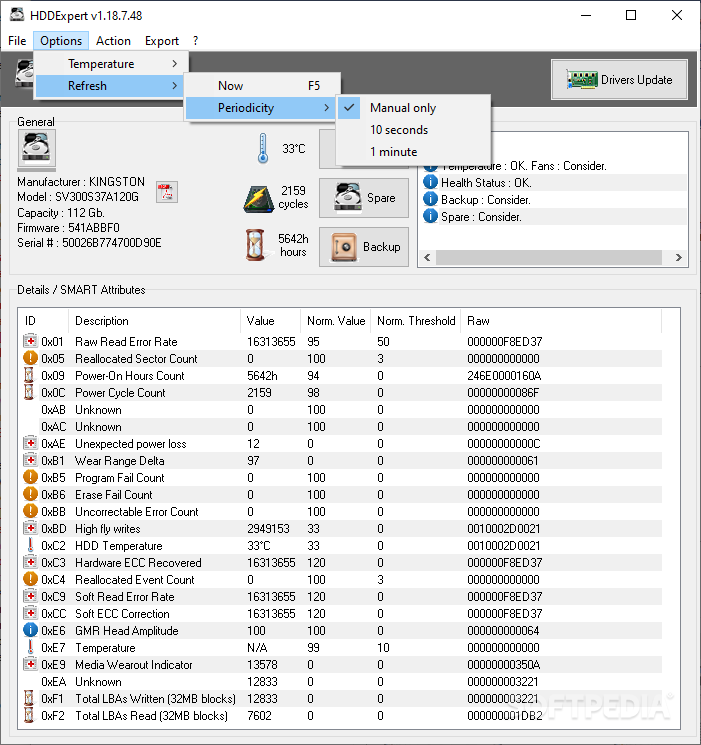 Portable HDDExpert screenshot #1