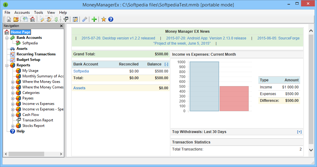 instal the new Money Manager Ex 1.6.4